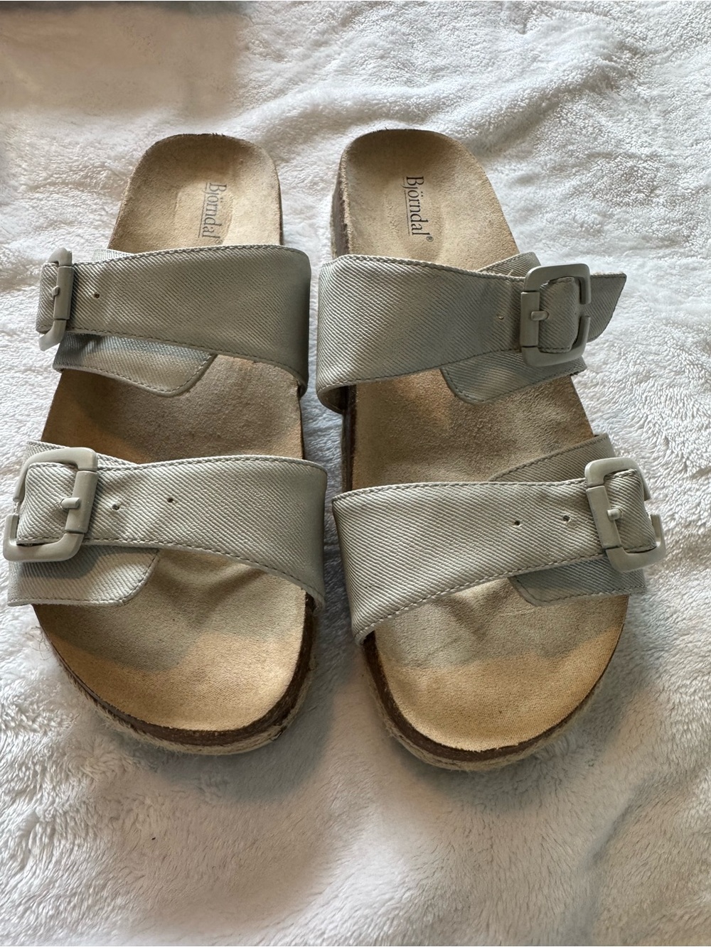 Bjorndal Double-Buckle Slide Sandals